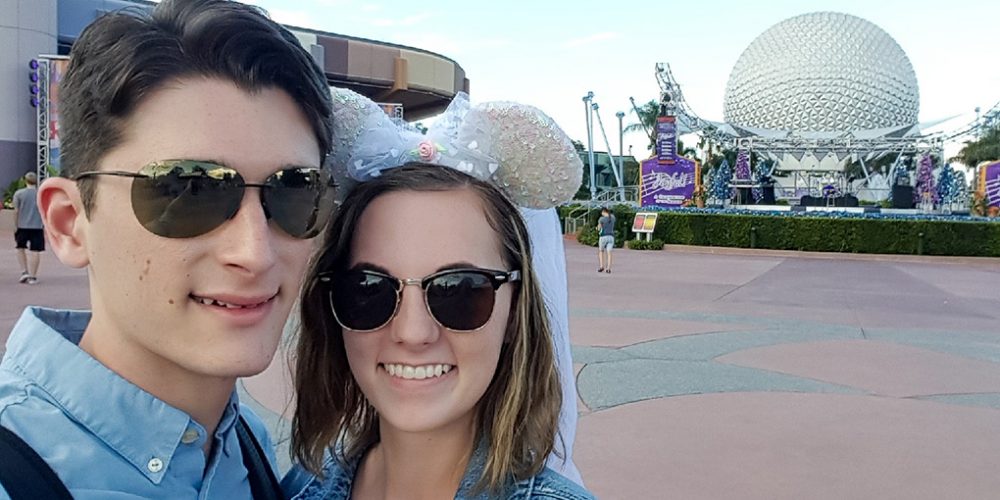 Happily ever after Epcot Engagement Trip