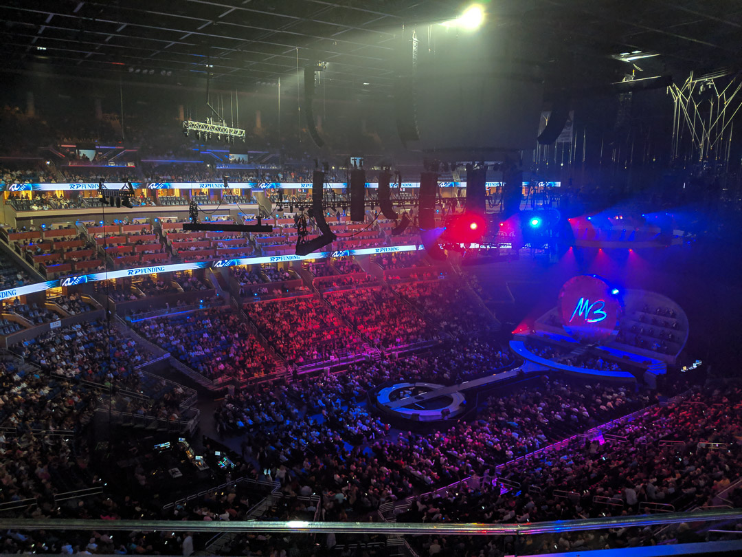 Michael Buble Concert View 2