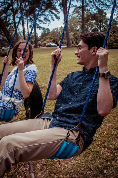 Wedding Shower Alex and Caitlin Swinging