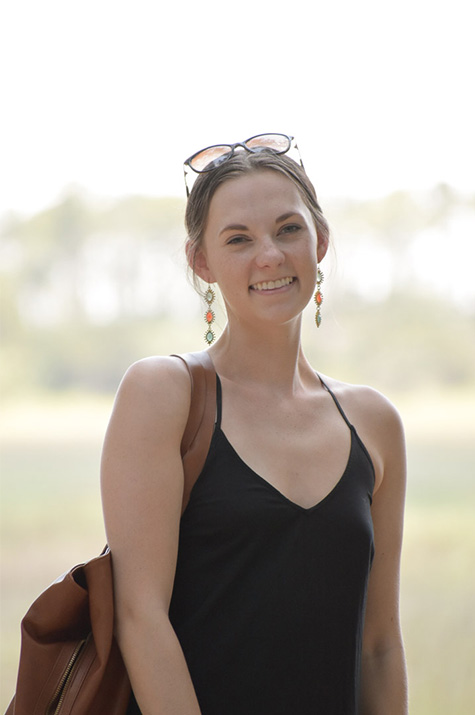 one-year anniversary Wormsloe portrait on the marsh