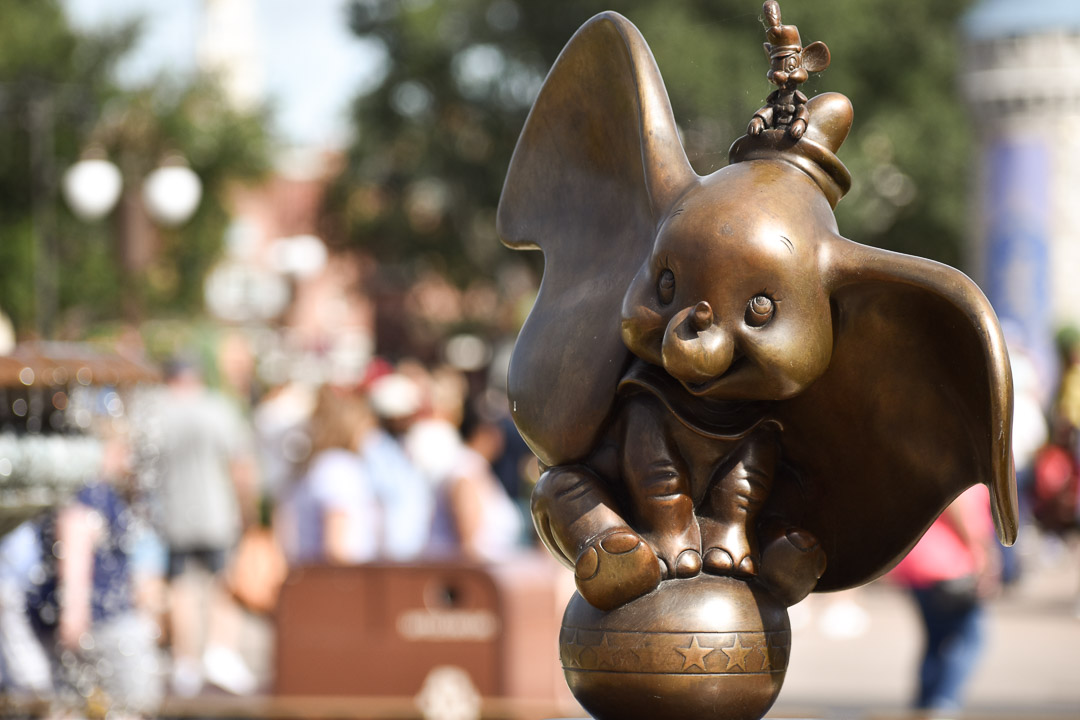 Magic Kingdom Trip Dumbo Statue